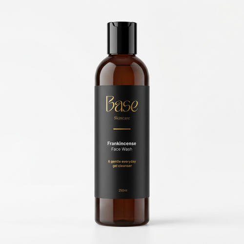 Base Skincare Frankincense Face Wash studio product photo